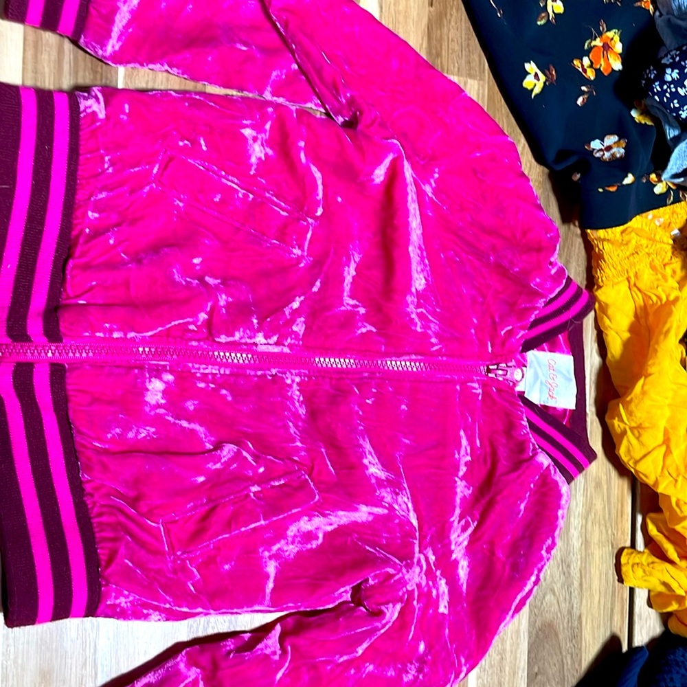 3 Pink Cat and jack jacket sizes(4/5) (10/12) (14/16)